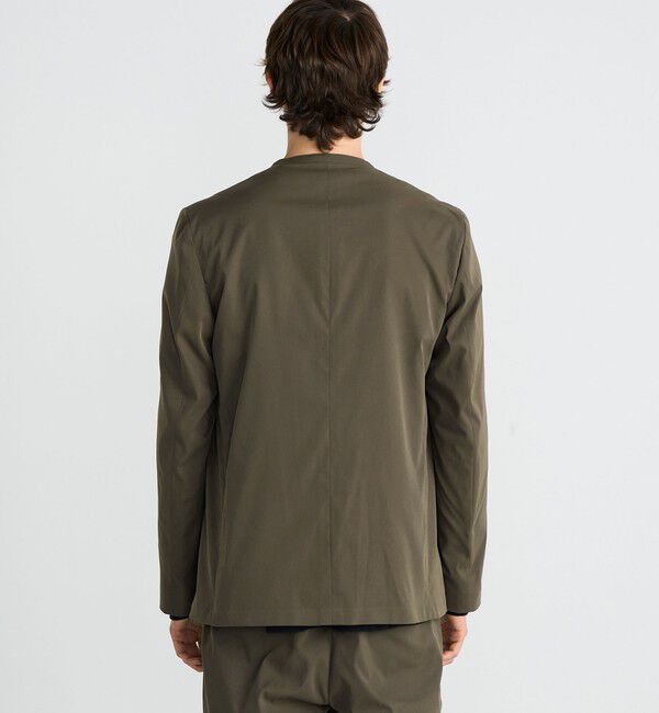 Edition「ストレッチベンタイル ノーカラージャケット」|ノーカラージャケット|