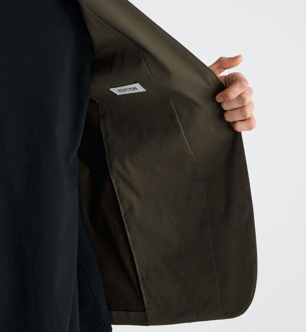 Edition「ストレッチベンタイル ノーカラージャケット」|ノーカラージャケット|