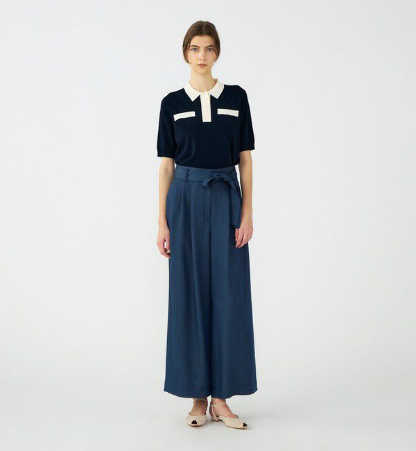 Ballsey「ラスターデニム ダブルタックワイドパンツ」|その他|