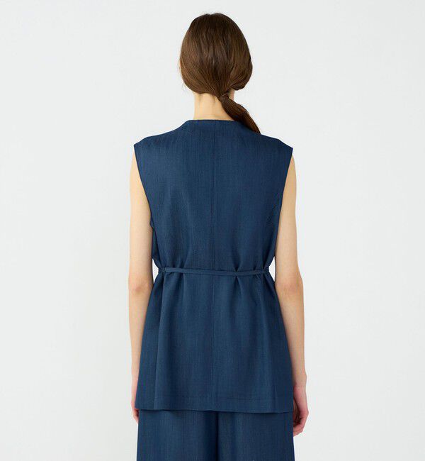 Ballsey「ラスターデニム ミドルジレ」|ベスト・ジレ|