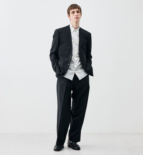 Edition「ウールドスキン スラックス」|スラックス|