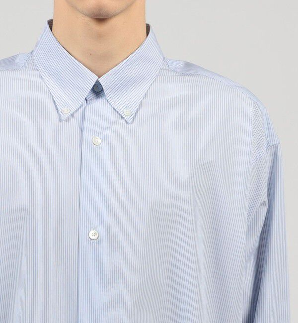 TOMORROWLAND MENS「コットンブロード ボタンダウン ロングシャツ」|シャツ・ブラウス|