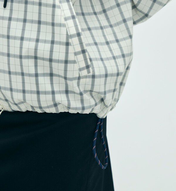 Edition「edition pourell Super 120'sトロチェック フーデットブルゾン」|ブルゾン・スタジャン|