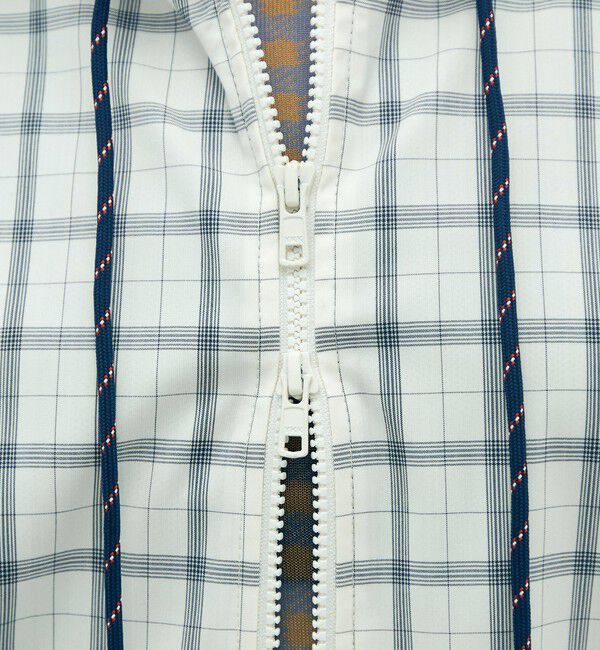 Edition「edition pourell Super 120'sトロチェック フーデットブルゾン」|ブルゾン・スタジャン|