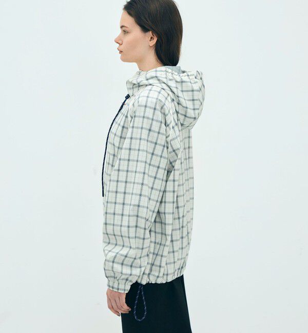 Edition「edition pourell Super 120'sトロチェック フーデットブルゾン」|ブルゾン・スタジャン|