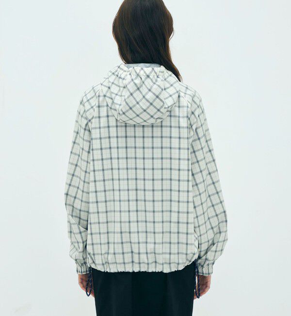 Edition「edition pourell Super 120'sトロチェック フーデットブルゾン」|ブルゾン・スタジャン|