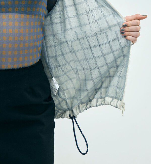 Edition「edition pourell Super 120'sトロチェック フーデットブルゾン」|ブルゾン・スタジャン|