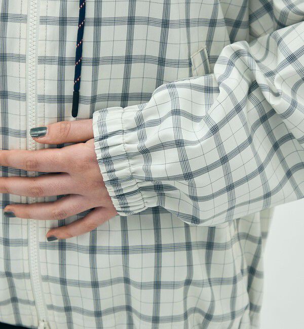 Edition「edition pourell Super 120'sトロチェック フーデットブルゾン」|ブルゾン・スタジャン|