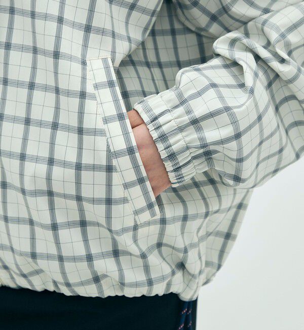 Edition「edition pourell Super 120'sトロチェック フーデットブルゾン」|ブルゾン・スタジャン|