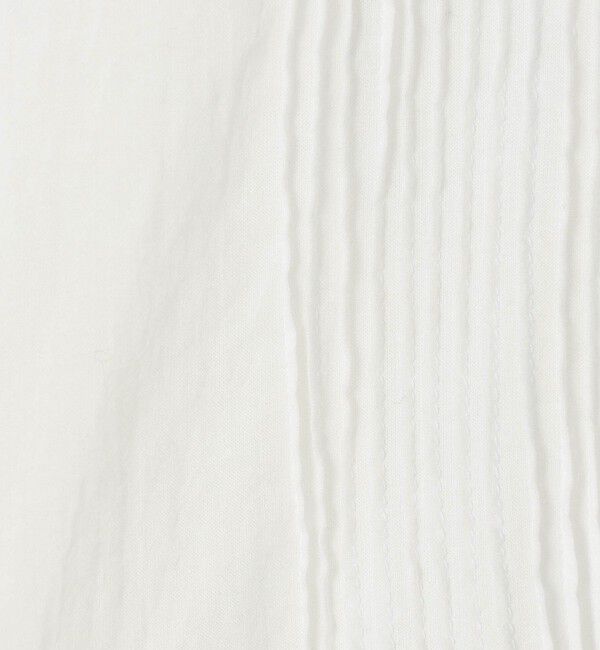 GALERIE VIE「【WEB先行予約】インドコットン ピンタックシャツ」|シャツ・ブラウス|