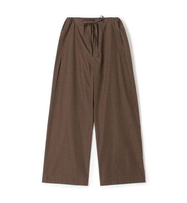 BACCA「【WEB先行予約】コットンタイプライター パジャマパンツ」|その他|49 ダークブラウン