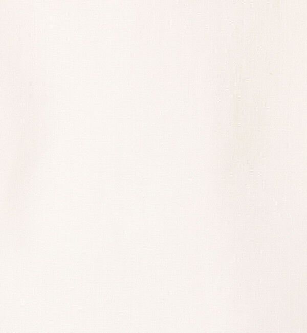 BACCA「【WEB先行予約】リネンローン ラッフルカラーシャツ」|シャツ・ブラウス|