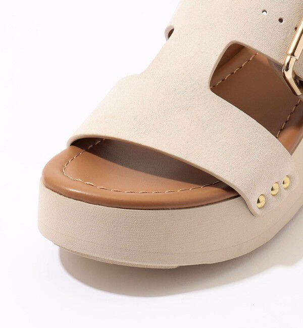 TOMORROWLAND GOODS「 CLAIRE CHARLOTTE Sophie Suede バックストラップサンダル」|サンダル|