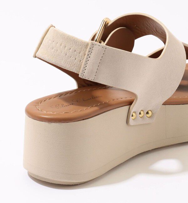 TOMORROWLAND GOODS「 CLAIRE CHARLOTTE Sophie Suede バックストラップサンダル」|サンダル|