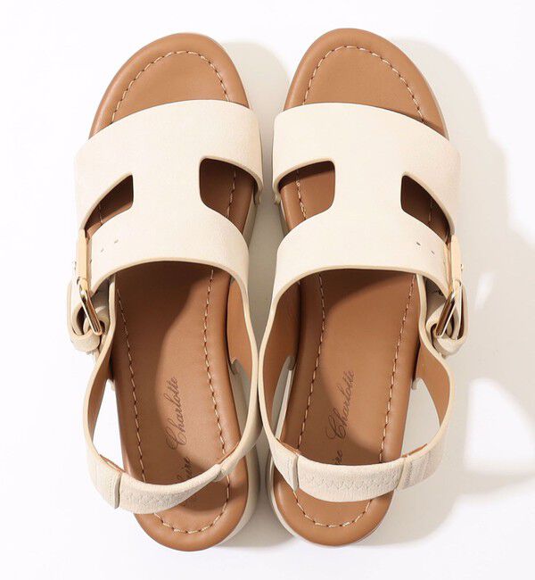 TOMORROWLAND GOODS「 CLAIRE CHARLOTTE Sophie Suede バックストラップサンダル」|サンダル|