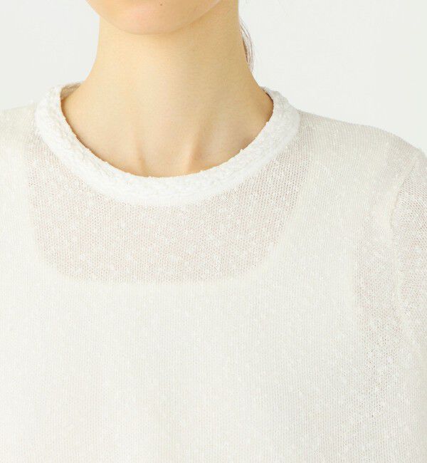 Ballsey「ダブルフェイスノット ワイドプルオーバー」|ニット・セーター|