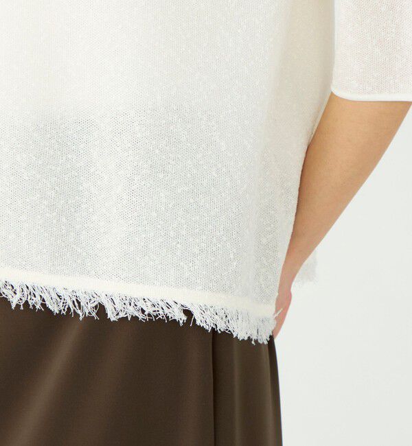 Ballsey「ダブルフェイスノット ワイドプルオーバー」|ニット・セーター|