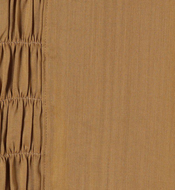 Ballsey「スムースラミー フロントシャーリングブラウス」|シャツ・ブラウス|