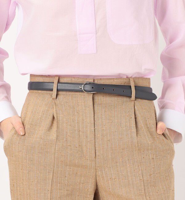 TOMORROWLAND GOODS「MANUELA ラウンドバックルベルト」|ベルト|