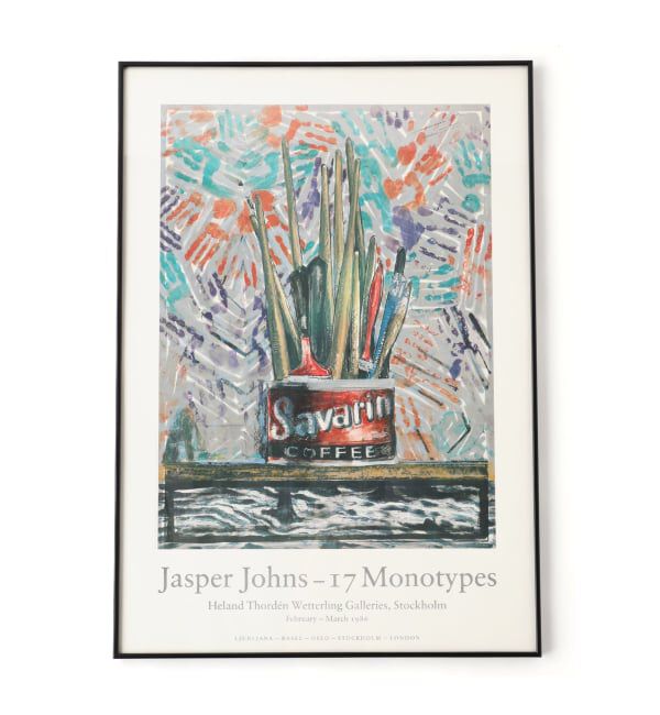 journal standard Furniture「4 POSTER JASPER JOHNS　アートフレーム」|その他|