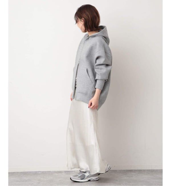 SLOBE IENA「《追加5》ボリュームジップアップフーディー」|パーカー|