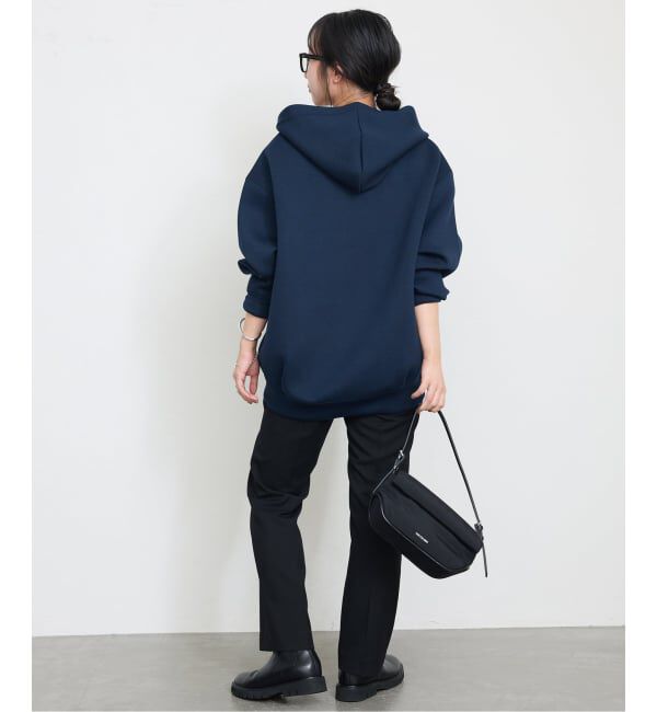 SLOBE IENA「《追加5》ボリュームジップアップフーディー」|パーカー|