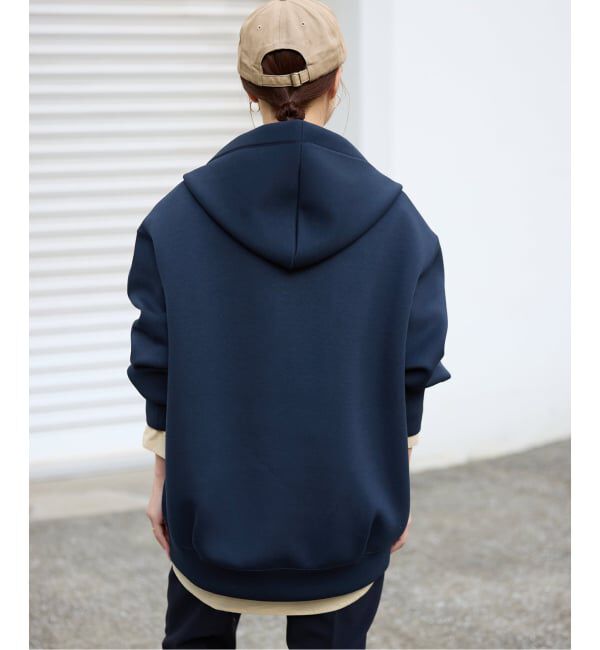 SLOBE IENA「《追加5》ボリュームジップアップフーディー」|パーカー|