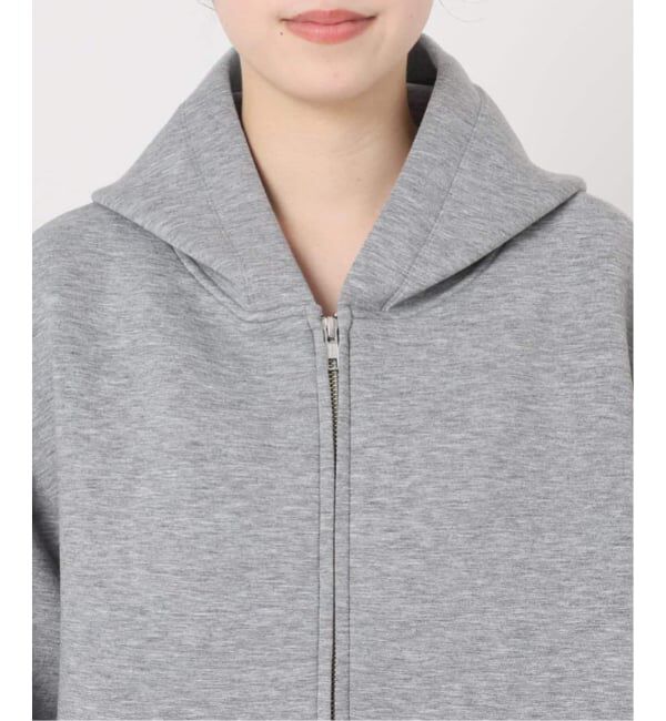 SLOBE IENA「《追加5》ボリュームジップアップフーディー」|パーカー|