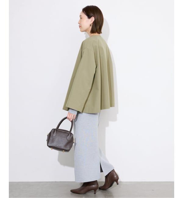 SLOBE IENA「TRADITIONAL WEATHERWEAR SLOBE別注 LINTON N/C SHORT」|ノーカラーコート|