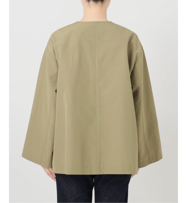 SLOBE IENA「TRADITIONAL WEATHERWEAR SLOBE別注 LINTON N/C SHORT」|ノーカラーコート|