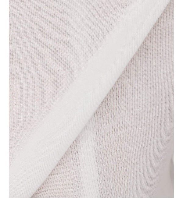 SLOBE IENA「《追加》miller SLOBE別注 SHEER RIB クルーネック」|Tシャツ・カットソー|