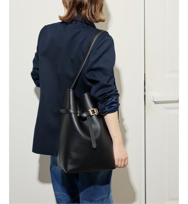 SLOBE IENA「《WEB限定/追加6予約》SLOBE ベルトスクエアトートバッグ」|ショルダー・メッセンジャー|