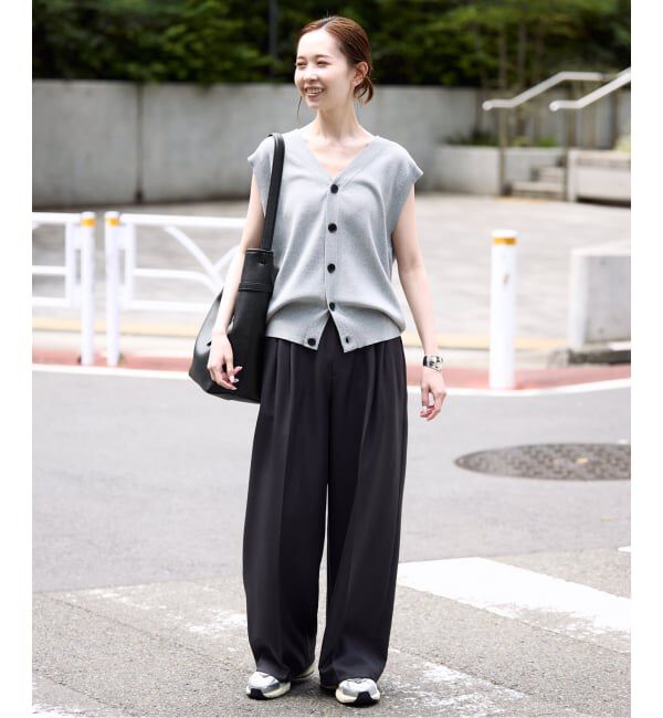 SLOBE IENA「《WEB限定/追加6予約》SLOBE ベルトスクエアトートバッグ」|ショルダー・メッセンジャー|