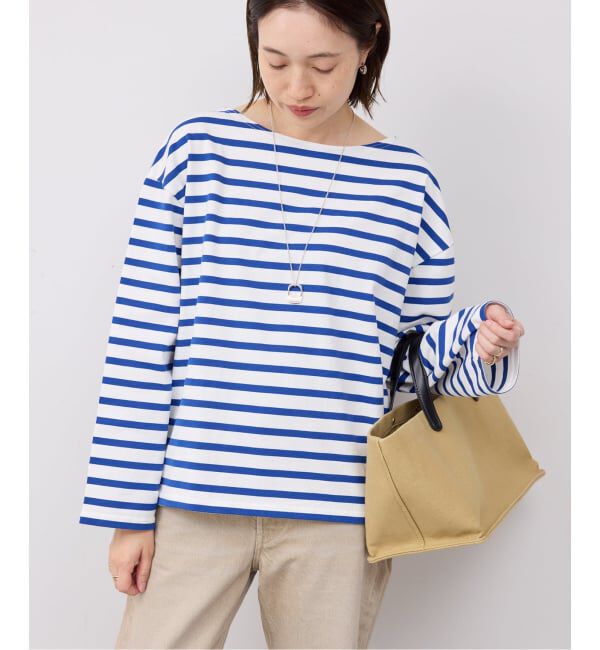 SLOBE IENA「ボーダープルオーバー」|Tシャツ・カットソー|