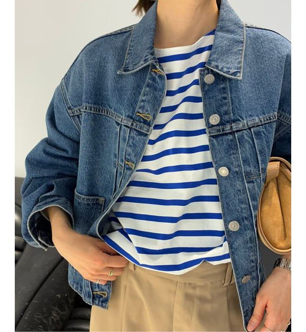 SLOBE IENA「ボーダープルオーバー」|Tシャツ・カットソー|