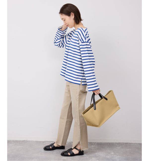 SLOBE IENA「ボーダープルオーバー」|Tシャツ・カットソー|