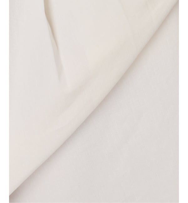 IENA「ウォッシャブル リネンミックスコクーンスラックス」|スラックス|