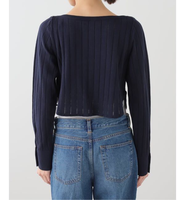 IENA「WANDERUNG/ワンデルング cotton cashmere knit CD カーディガン WRKNN-006-01」|ニット・セーター|