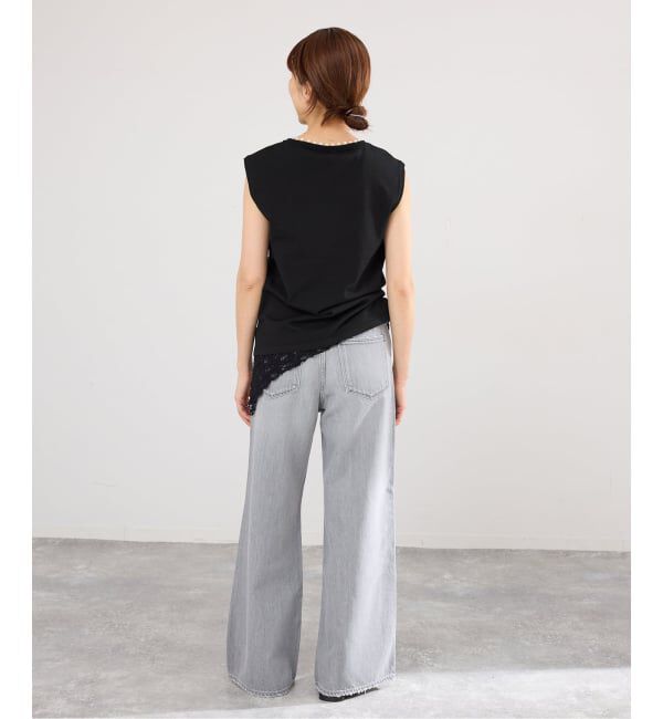 IENA「《予約》パールネックプルオーバー」|ニット・セーター|