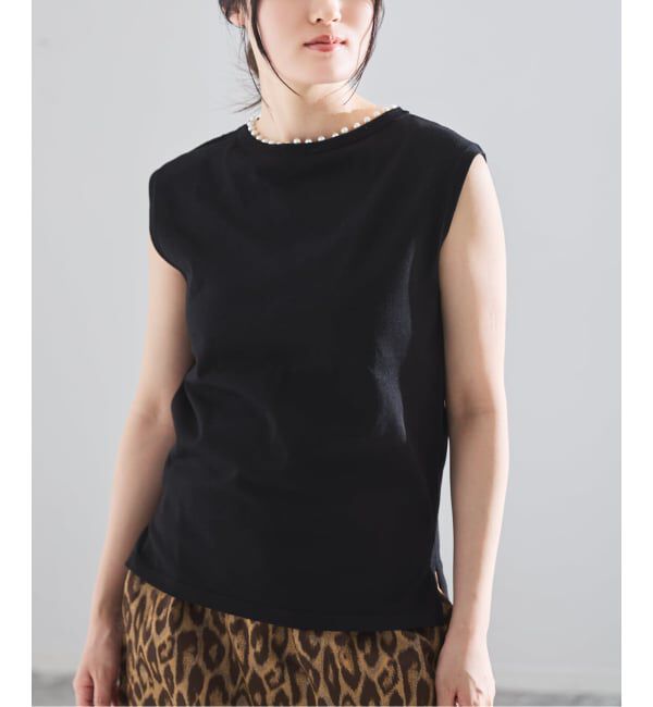 IENA「《予約》パールネックプルオーバー」|ニット・セーター|