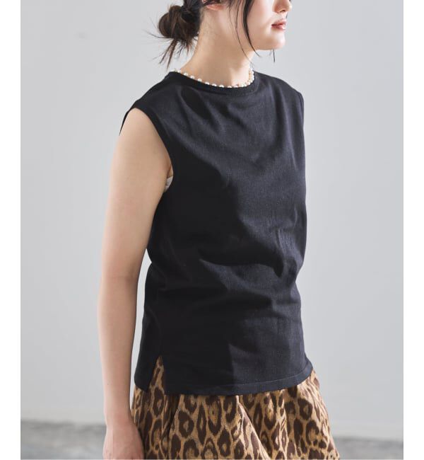 IENA「《予約》パールネックプルオーバー」|ニット・セーター|