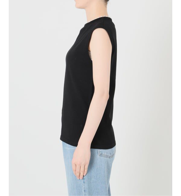 IENA「《予約》パールネックプルオーバー」|ニット・セーター|