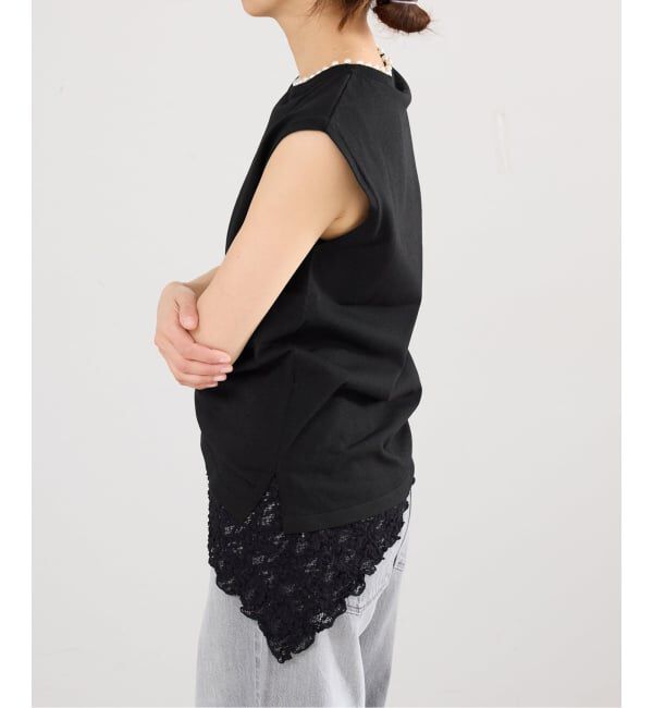 IENA「《予約》パールネックプルオーバー」|ニット・セーター|