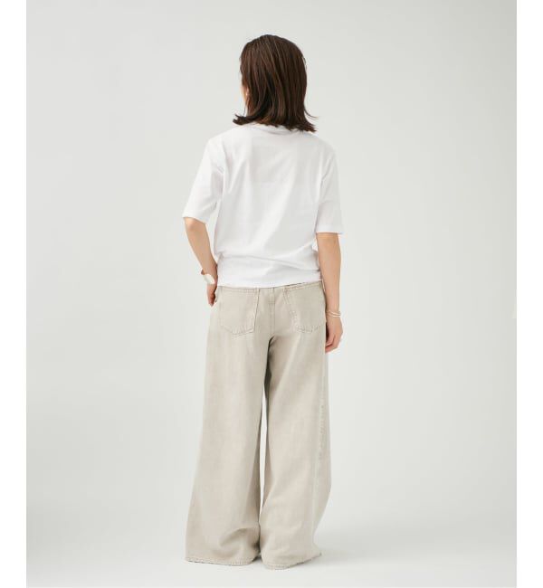 VERMEIL par iena「《予約》ディオラマ クルーネック Tシャツ」|Tシャツ・カットソー|