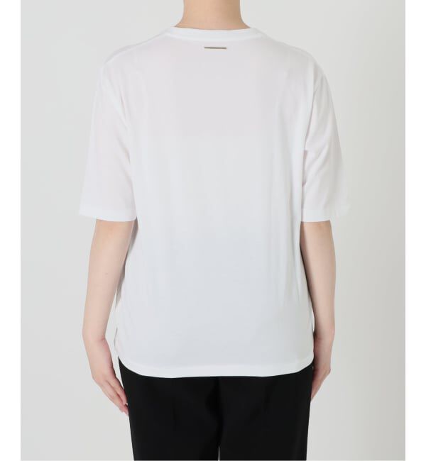 VERMEIL par iena「《予約》ディオラマ クルーネック Tシャツ」|Tシャツ・カットソー|