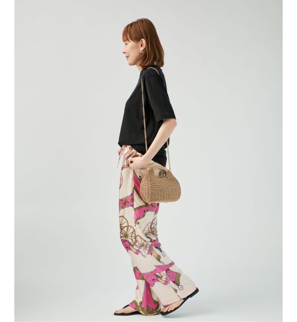 VERMEIL par iena「《予約》ディオラマ クルーネック Tシャツ」|Tシャツ・カットソー|