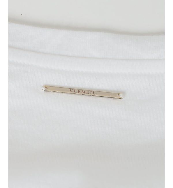 VERMEIL par iena「《予約》ディオラマ クルーネック Tシャツ」|Tシャツ・カットソー|