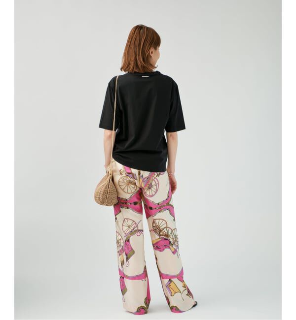 VERMEIL par iena「《予約》ディオラマ クルーネック Tシャツ」|Tシャツ・カットソー|