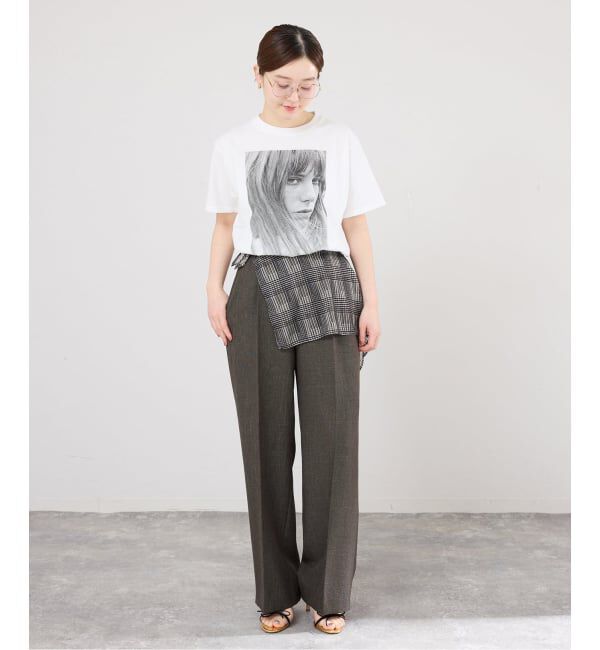IENA「COUTURE D'ADAM/クチュールドアダム monochro jane T Tシャツ 26SS-245」|Tシャツ・カットソー|