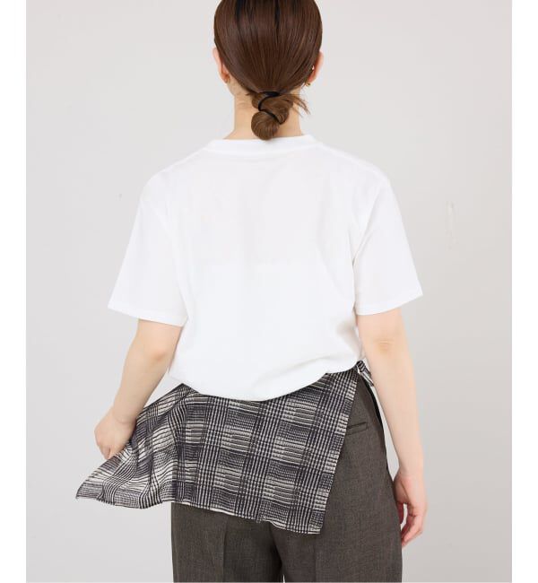 IENA「COUTURE D'ADAM/クチュールドアダム monochro jane T Tシャツ 26SS-245」|Tシャツ・カットソー|